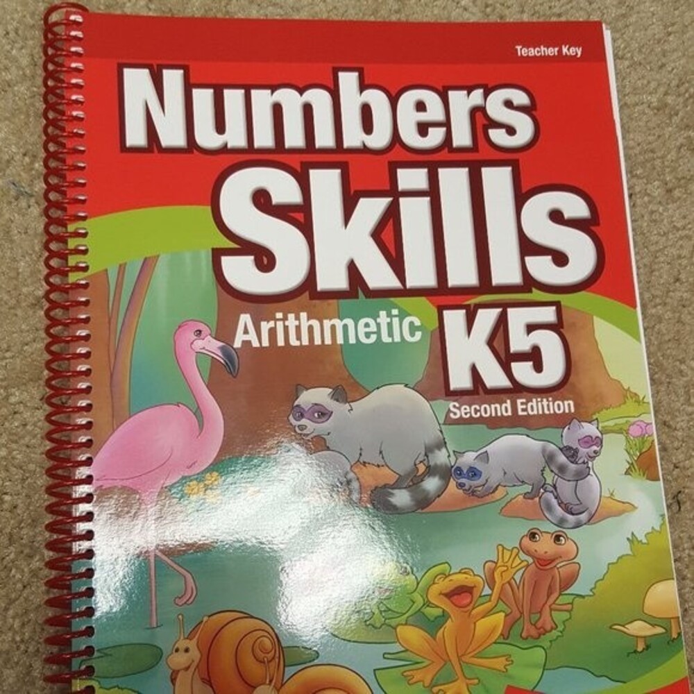 Abeka K5 Numbers Skills Arithmetic Teacher Key